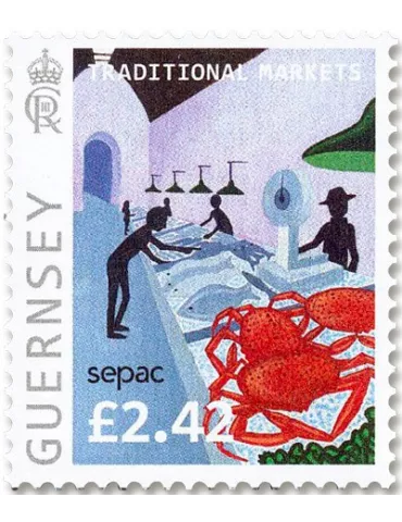 n° 1982/1984 - Timbre GUERNESEY Poste 2
