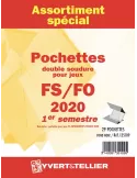 Assortiment de pochettes (double soudure) : 2020 - 1er semestre