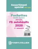 Assortiment de pochettes (double soudure) : 2020 -1e sem. (Jeux Autoadhésifs)
