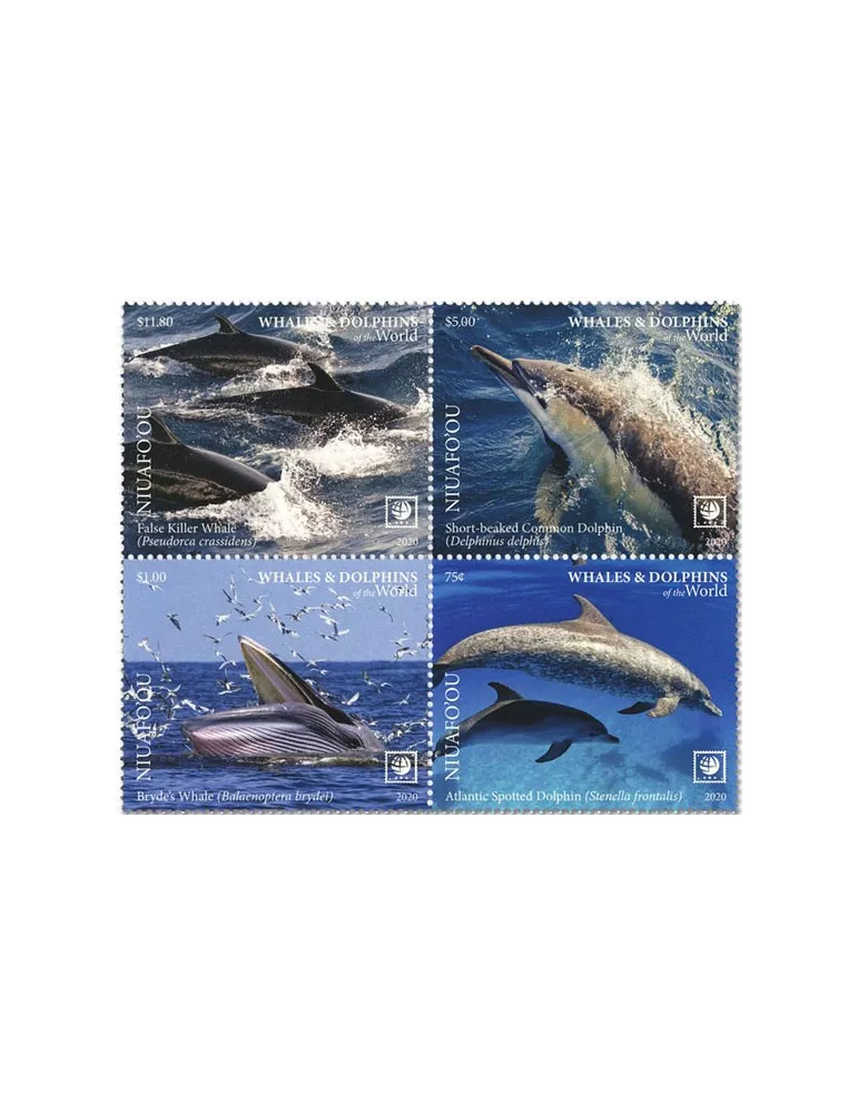 n° 484/487 - Timbre NIUAFO´OU Poste