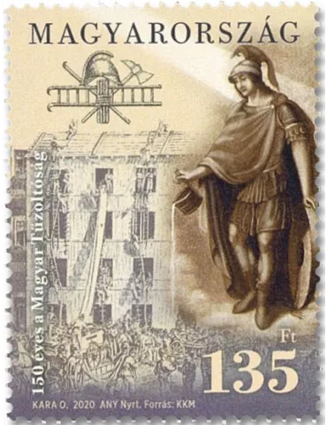 n° 4785/4786 -  Timbre HONGRIE Poste 2