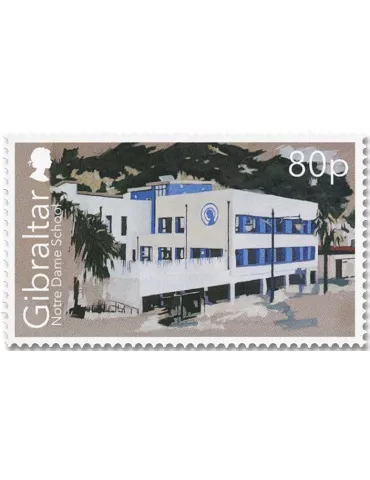 n° 1960/1963 -  Timbre GIBRALTAR Poste 2