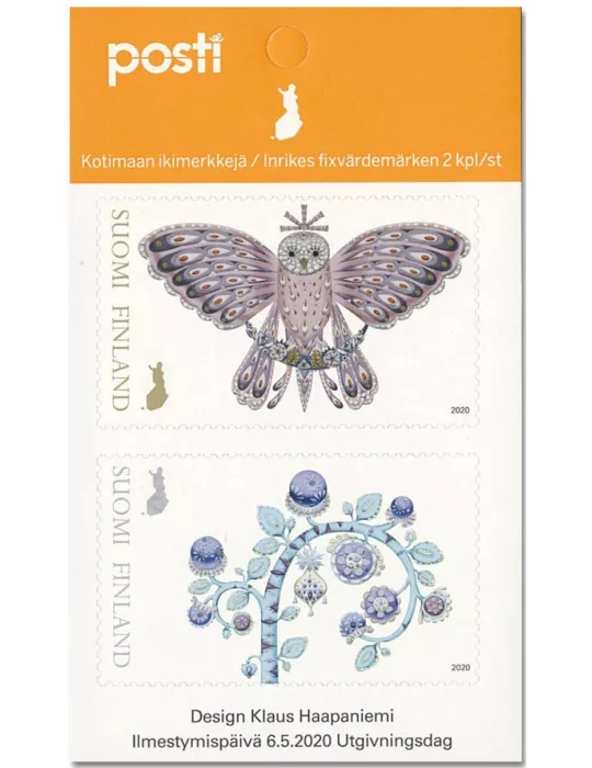 n° 2659/2660 -  Timbre FINLANDE Poste