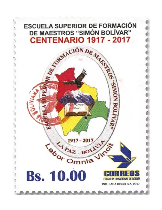 n° 1643 - Timbre BOLIVIE Poste