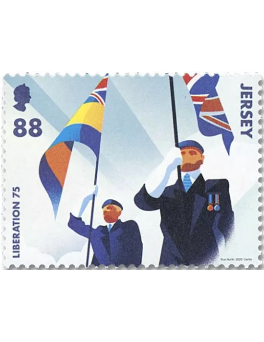 n° 2476/2481 - Timbre JERSEY Poste
