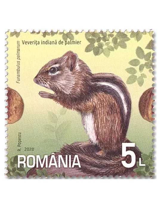 n° 6573/6576 - Timbre ROUMANIE Poste