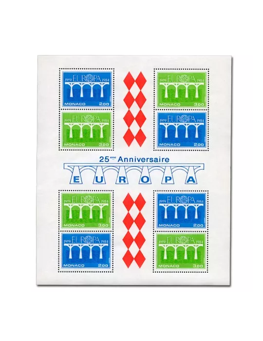 n° 28 -  Timbre Monaco Bloc et feuillets