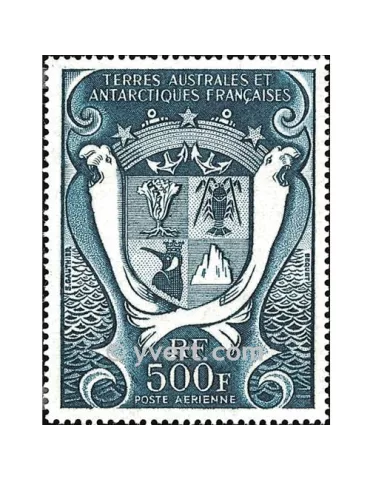 n° 21 obl. sur lettre -  Timbre TAAF Poste aérienne 2