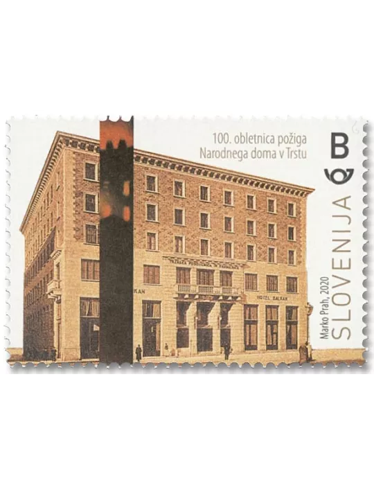 n° 1196 - Timbre SLOVENIE Poste
