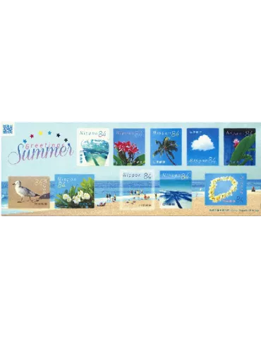 n° 9933/9942 - Timbre JAPON Poste