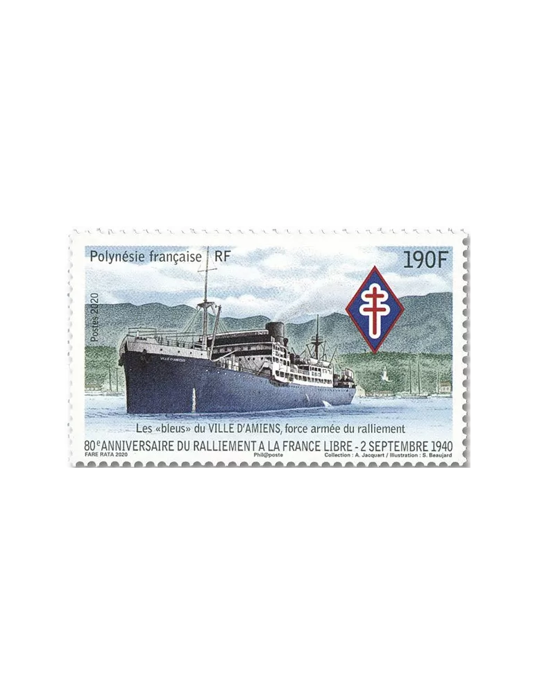 n° 1248 - Timbre Polynésie Poste