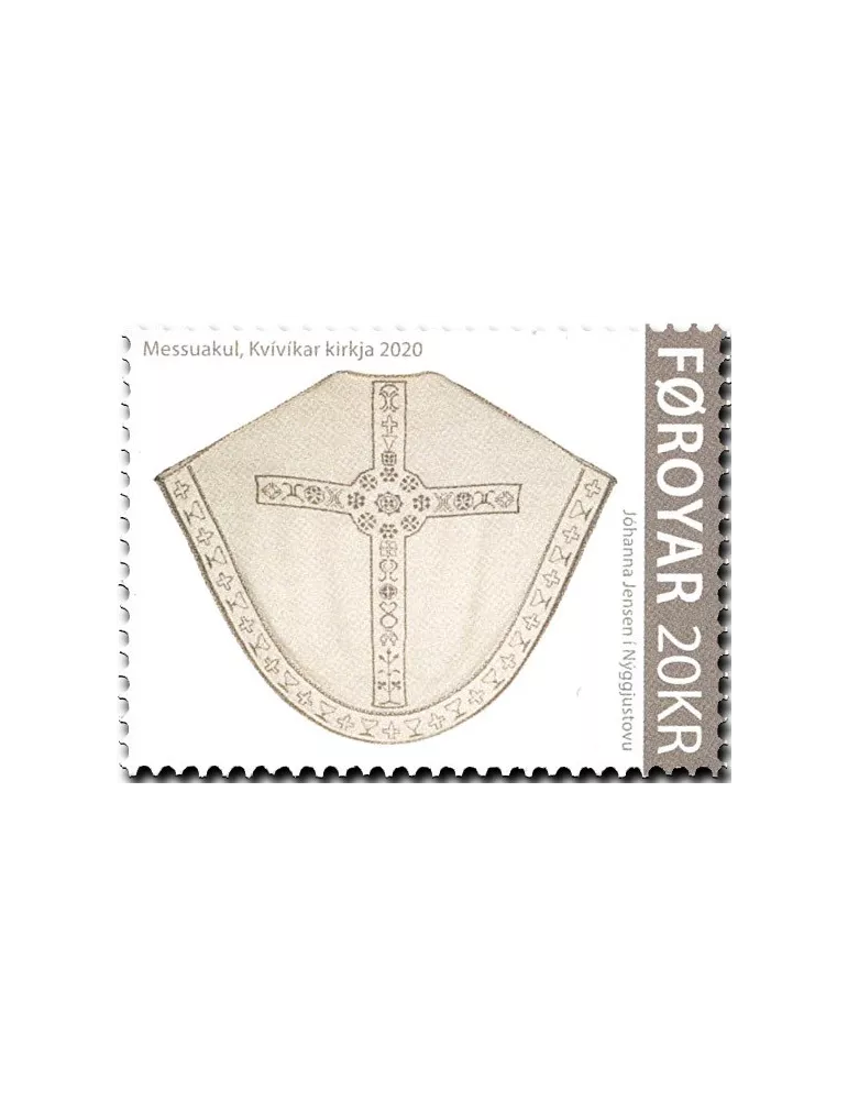 n° 987/988 - Timbre ILE FEROE Poste
