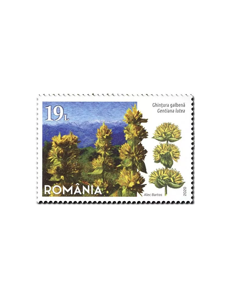 n° 6607/6610 - Timbre ROUMANIE Poste