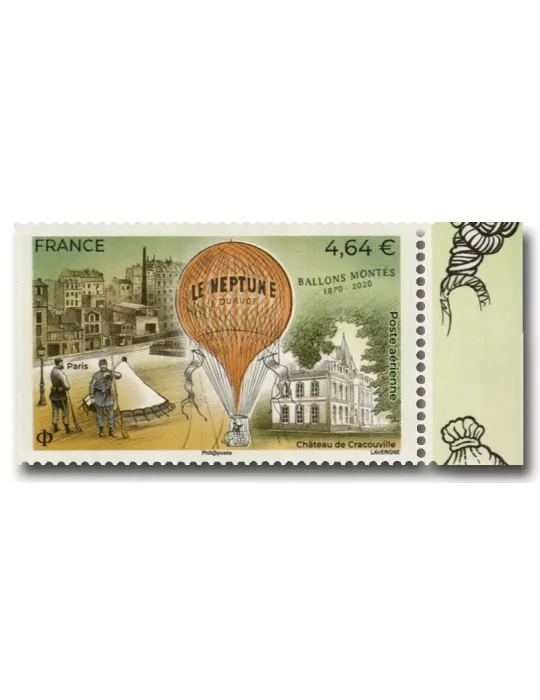 n° 84a - Timbre FRANCE Poste aérienne