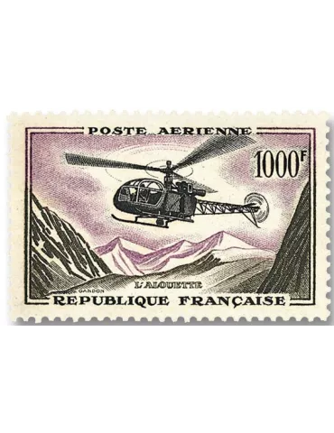 n° 37 -  Timbre France Poste aérienne