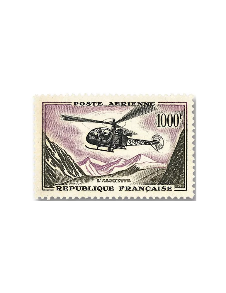 n° 37 -  Timbre France Poste aérienne