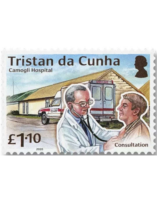 n° 1252/1255 - Timbre TRISTAN DA CUNHA Poste