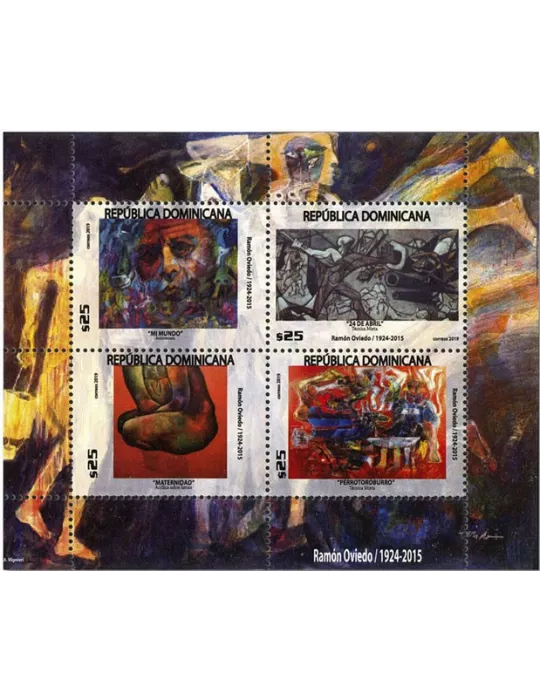 n° 2178/2181 - Timbre DOMINICAINE Poste