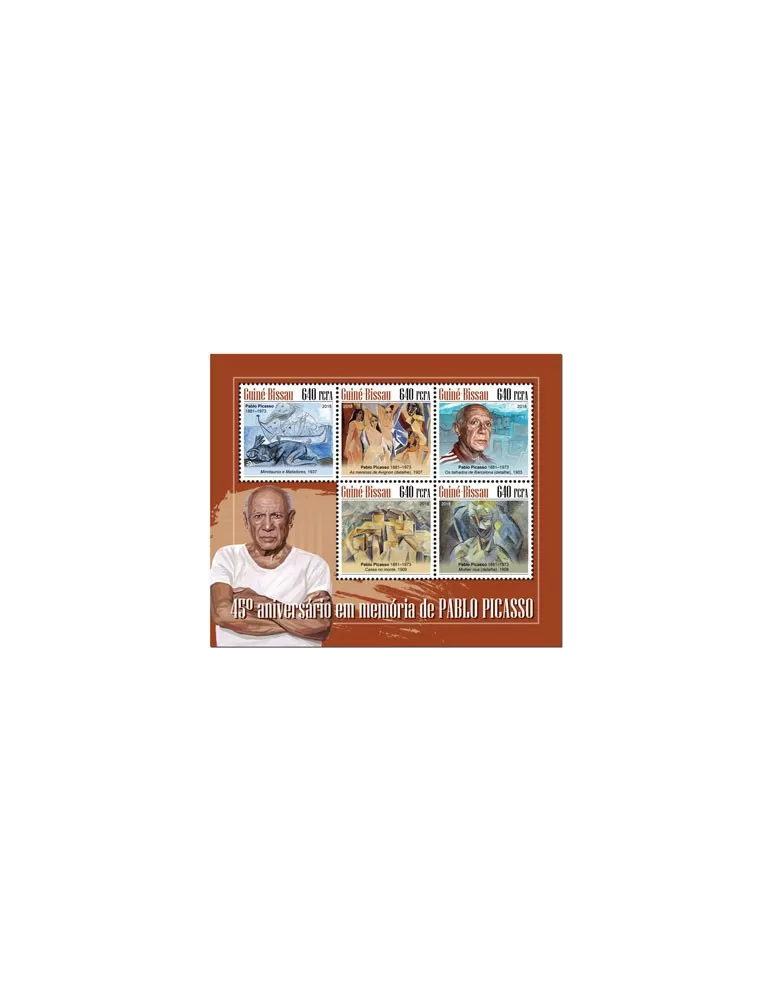 n° 1477 - Timbre GUINEE-BISSAU Blocs et feuillets