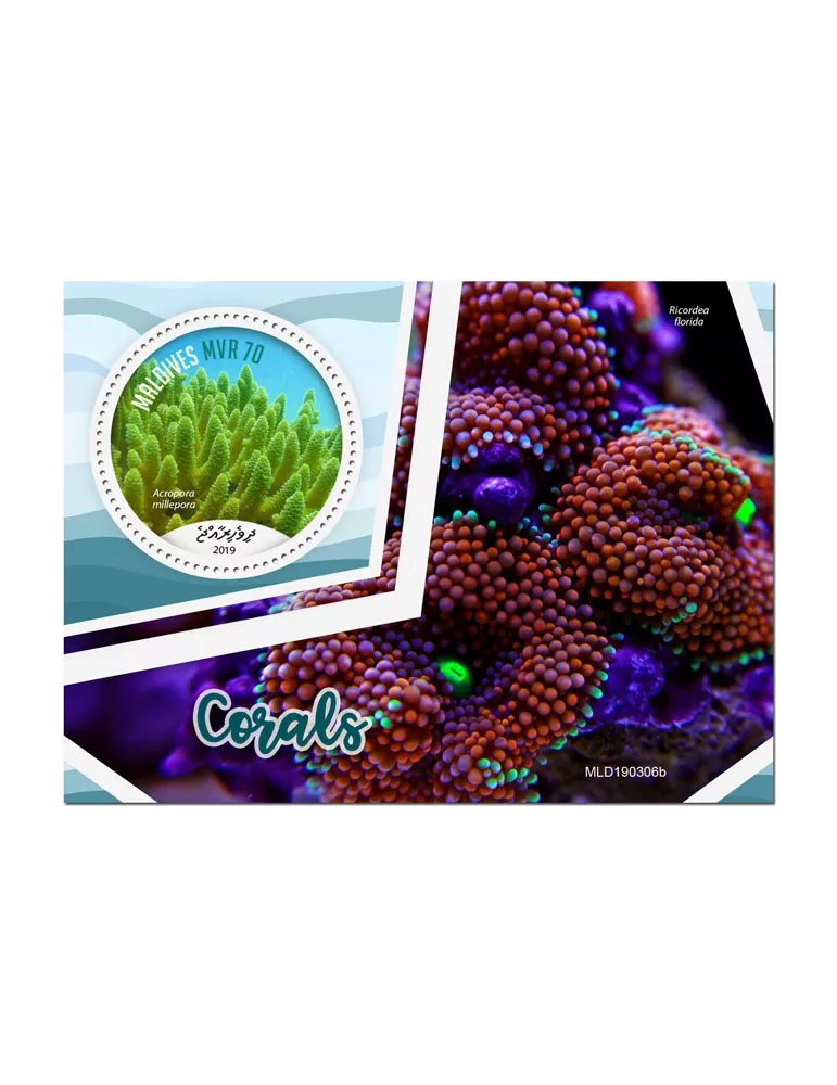n° 1315 - Timbre MALDIVES Blocs et feuillets