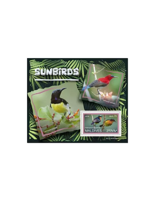 n° 1332 - Timbre MALDIVES Blocs et feuillets