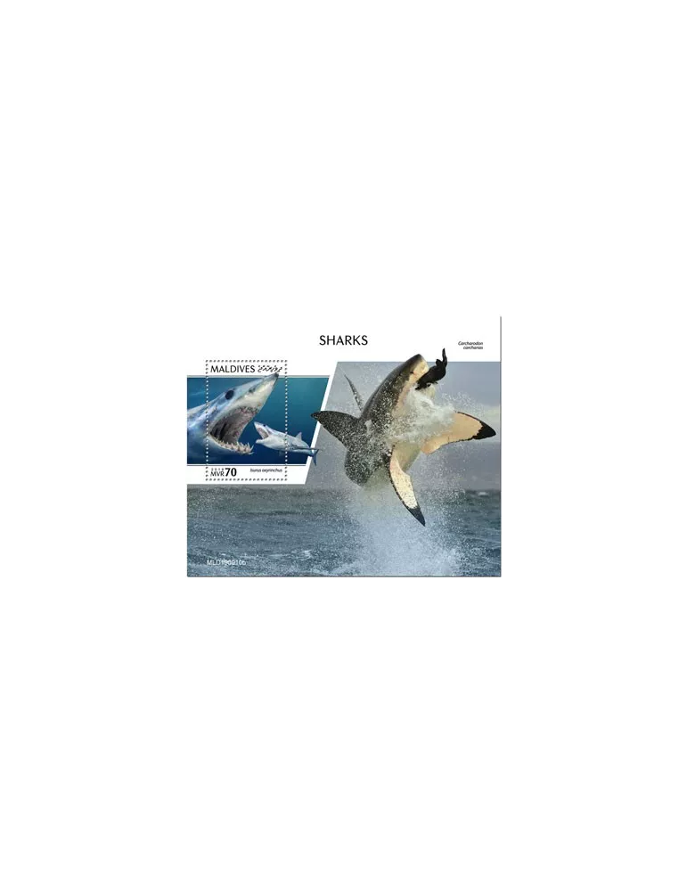 n° 1420  - Timbre MALDIVES Blocs et feuillets