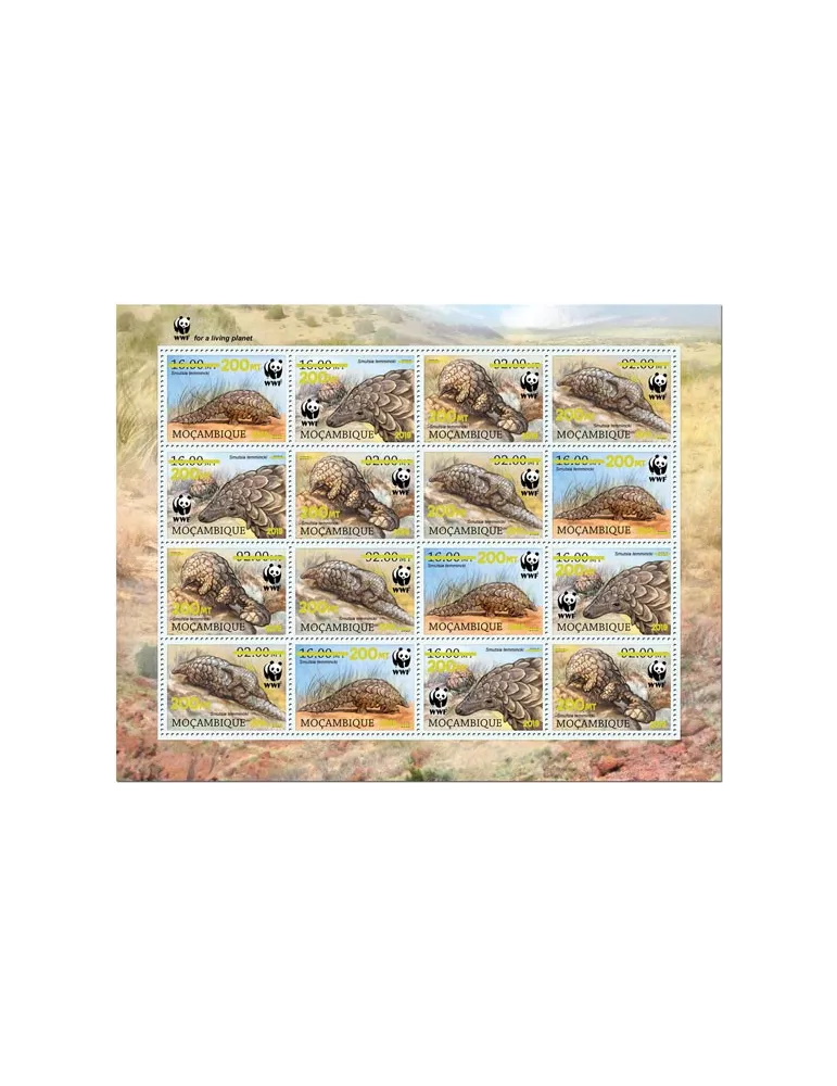 n° F8626 - Timbre MOZAMBIQUE Poste