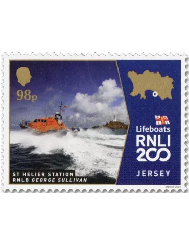 n° 2821/2826 - Timbre JERSEY Poste 2