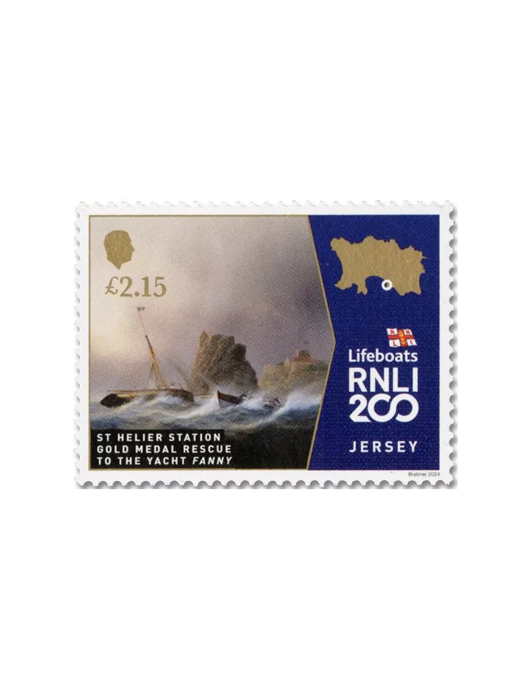 n° 2821/2826 - Timbre JERSEY Poste