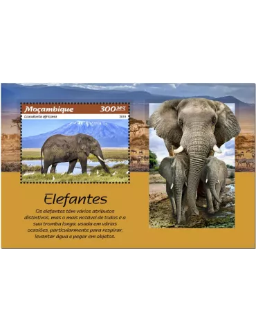 n° 1372 - Timbre MOZAMBIQUE Blocs et feuillets