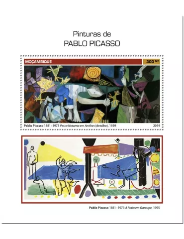 n° 1398 - Timbre MOZAMBIQUE Blocs et feuillets