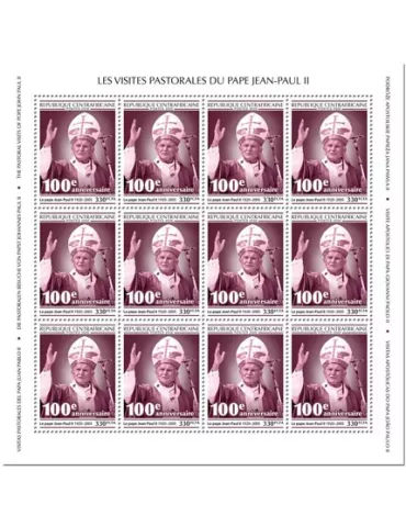 n° F6840  - Timbre CENTRAFRIQUE Poste