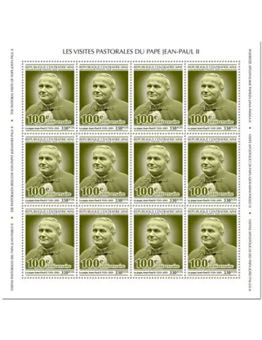 n° F6841  - Timbre CENTRAFRIQUE Poste
