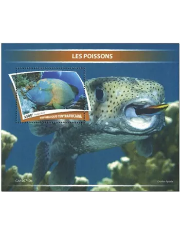 n° 1516 - Timbre CENTRAFRIQUE Blocs et feuillets