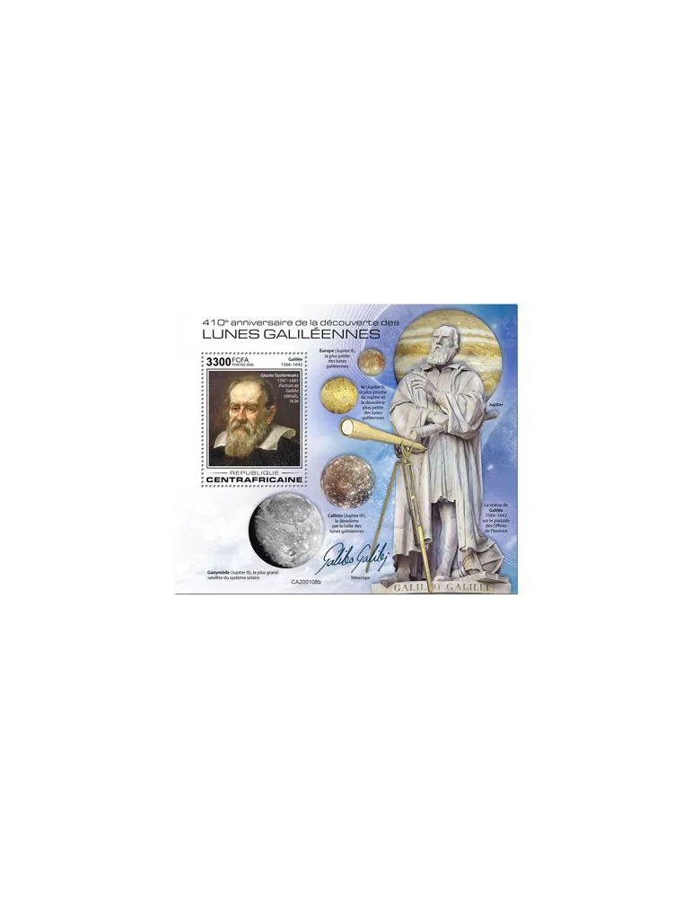n° 1572  - Timbre CENTRAFRIQUE Blocs et feuillets