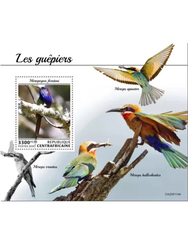 n° 1577  - Timbre CENTRAFRIQUE Blocs et feuillets