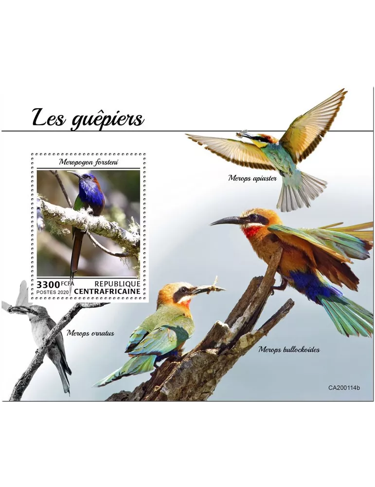 n° 1577  - Timbre CENTRAFRIQUE Blocs et feuillets
