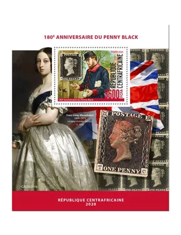 n° 1580  - Timbre CENTRAFRIQUE Blocs et feuillets