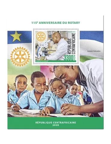 n° 1585  - Timbre CENTRAFRIQUE Blocs et feuillets