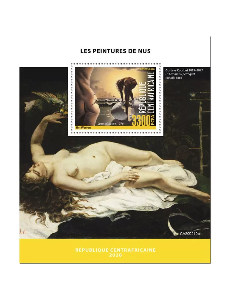 n° 1589  - Timbre CENTRAFRIQUE Blocs et feuillets