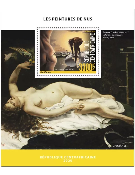 n° 1589  - Timbre CENTRAFRIQUE Blocs et feuillets