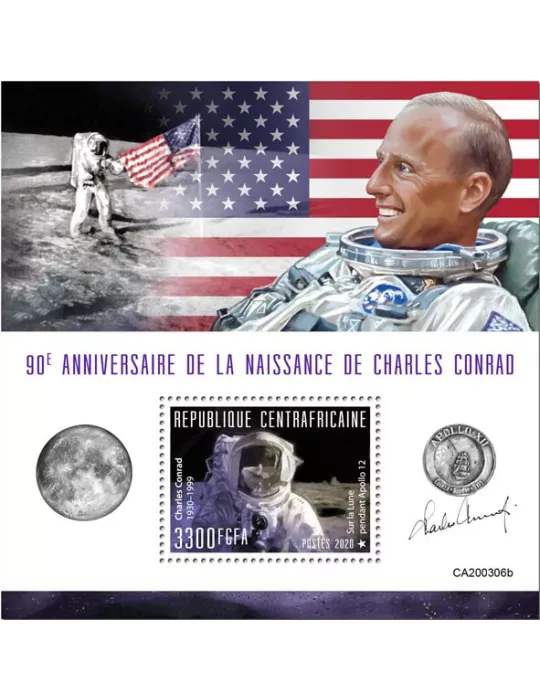 n° 1599  - Timbre CENTRAFRIQUE Blocs et feuillets