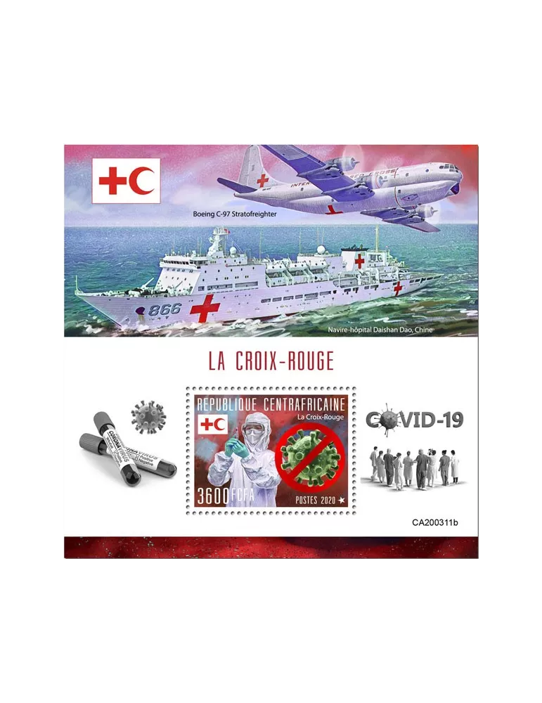 n° 1604  - Timbre CENTRAFRIQUE Blocs et feuillets