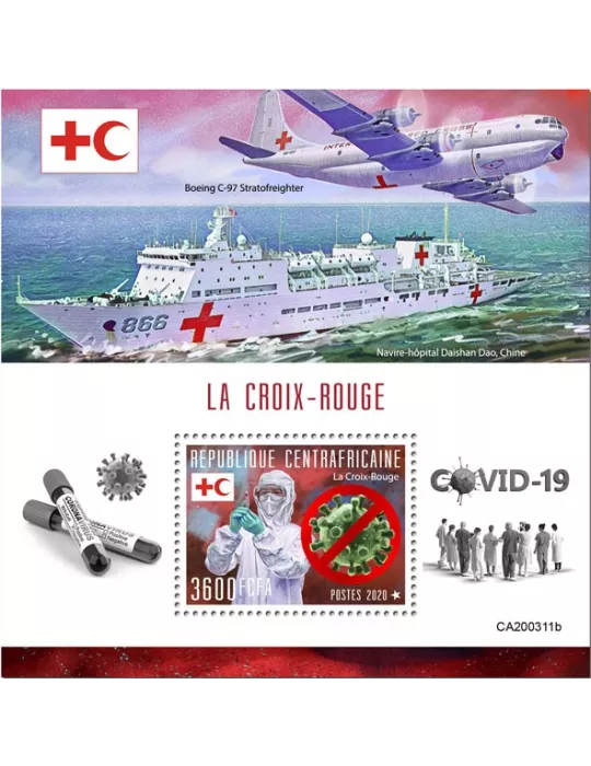 n° 1604  - Timbre CENTRAFRIQUE Blocs et feuillets