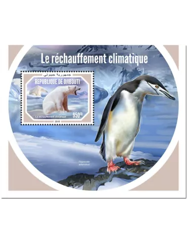 n° 380 - Timbre DJIBOUTI Blocs et feuillets