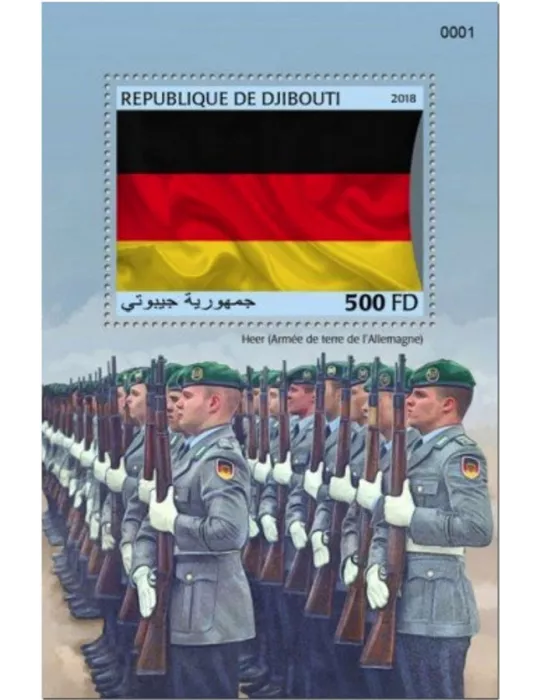 n° 400 - Timbre DJIBOUTI Blocs et feuillets