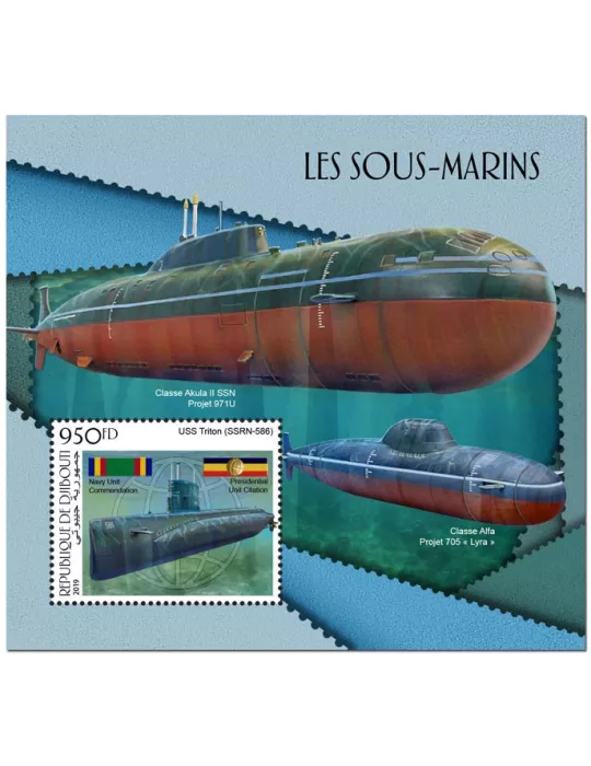 n° 428 - Timbre DJIBOUTI Blocs et feuillets