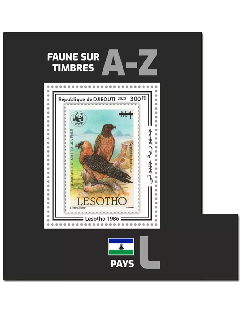 n° 599  - Timbre DJIBOUTI Blocs et feuillets
