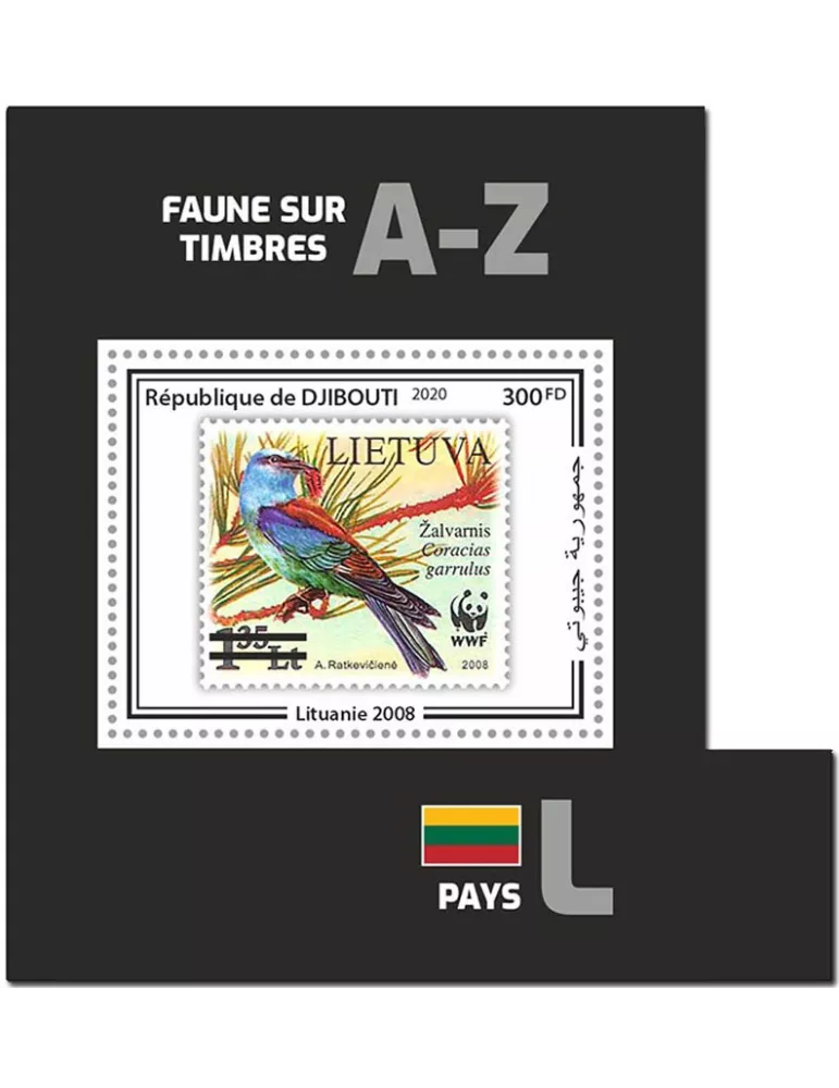 n° 614  - Timbre DJIBOUTI Blocs et feuillets