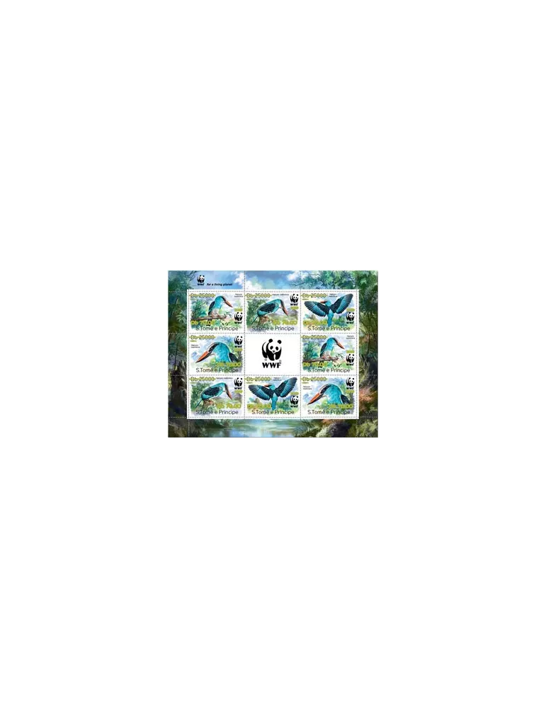 n° F6779 - Timbre SAINT-THOMAS ET PRINCE Poste